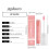 Rosa funkelnder Lipgloss - Hydratisierend, Spiegeleffekt 9