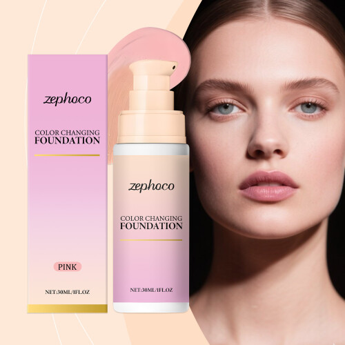 Pink Temperature-Changing Concealer: Natural, Light, Flattering 1