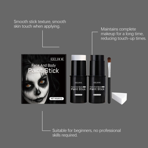 Halloween-Gesichts- und Körper-Malstift-Set 2