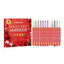 DIY-Weihnachts-Nail-Art-Graffiti-Stift: Farbwechsel, Schnell-trocknend