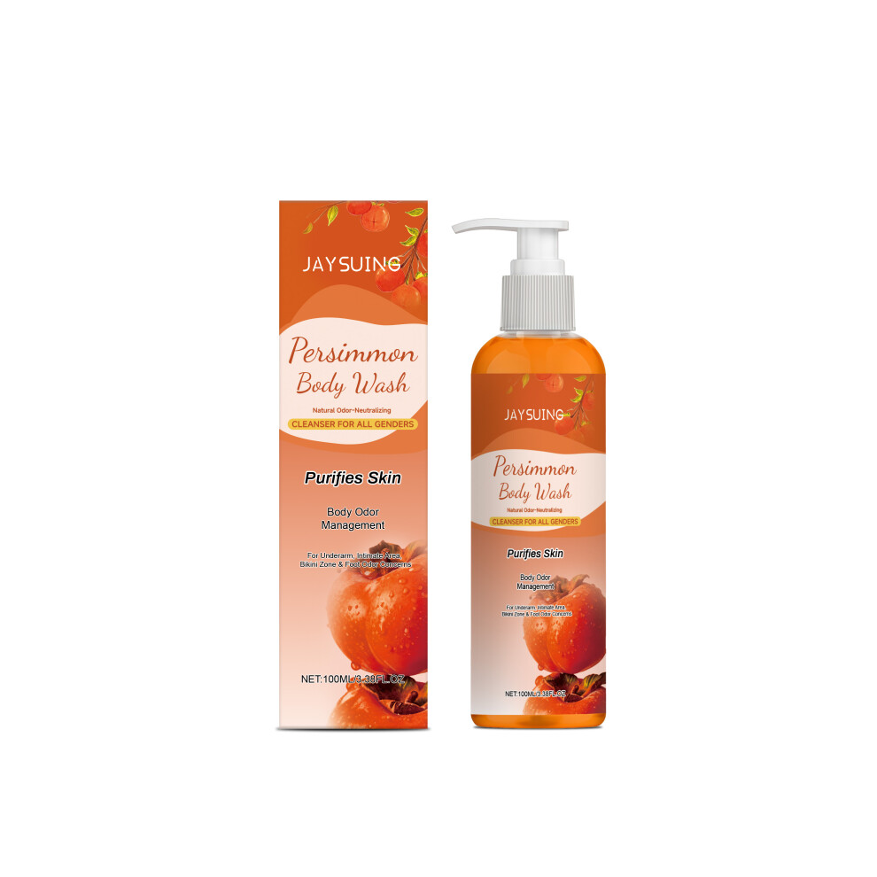 Persimmon Scented Body Wash - Cleanses & Refreshes