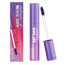 Farbwechselnder Peel-Off Lipgloss Rosenrot nicht klebend glänzend
