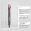 Rosenroter Augenstift mit Pinsel, feiner Glanz 3