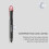 Rosenroter Augenstift mit Pinsel, feiner Glanz 10