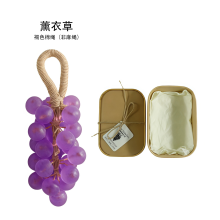 Lavendel-Runde Gemstein-Trauben-Seife Transparente Handpflege
