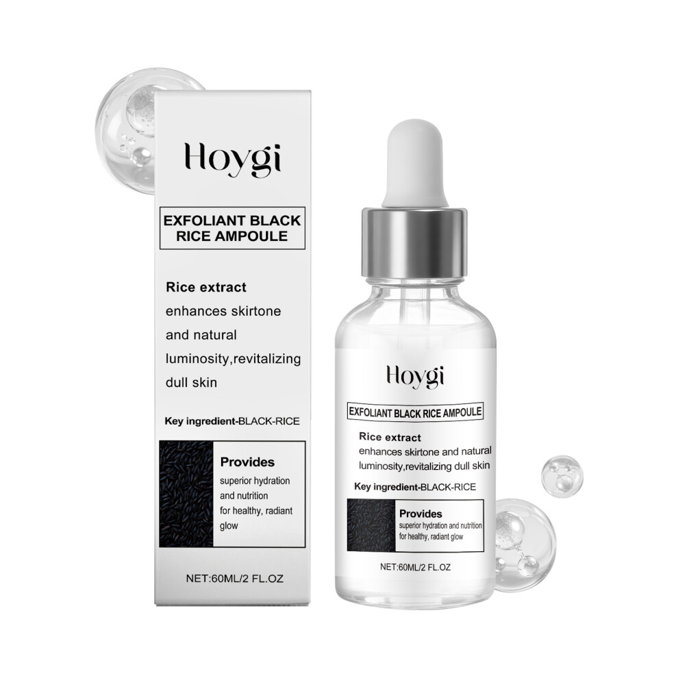 Black Rice Essence: Gentle Cleansing, Brightening & Hydrating