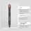 Mokkabrauner Augenstift mit Pinseln, intensive Farbe 11