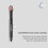Mokkabrauner Augenstift mit Pinseln, intensive Farbe 3