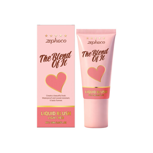 Light Red Moisturizing Liquid Blush