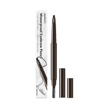 Schwarzer wasserfester 2-in-1 Eyeliner-Stift: 3D-Effekt