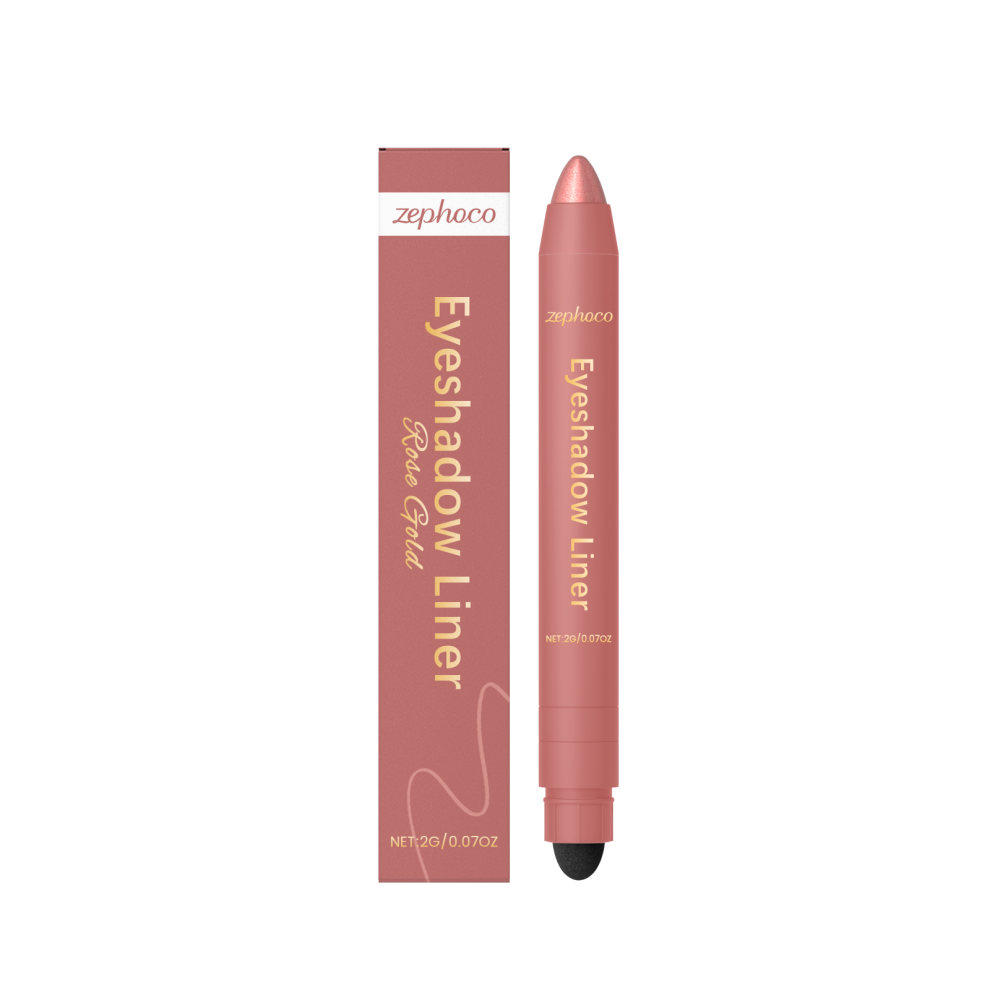 Two-In-One Eyeliner Pen: Smooth, Natural Color, Smudge-Proof