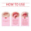 Peel-Off-Lipgloss Feuchtigkeitspendender Wasser-Glow 6