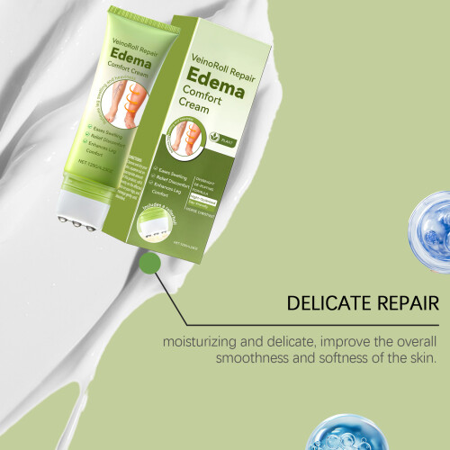 Beinpflege-Creme: Feuchtigkeitspflege mit Rollermassage 2