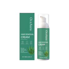Gentle Aloe Vera Men's Hair Removal Mousse, Cleanse Moisturize Smooth