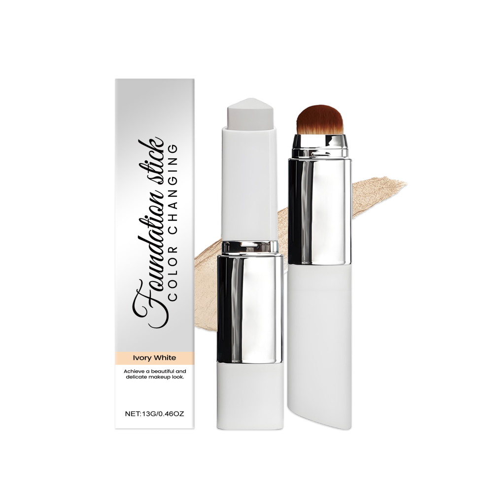 Ivory 2-in-1 Color-Changing Foundation Stick Moisturizing Matte