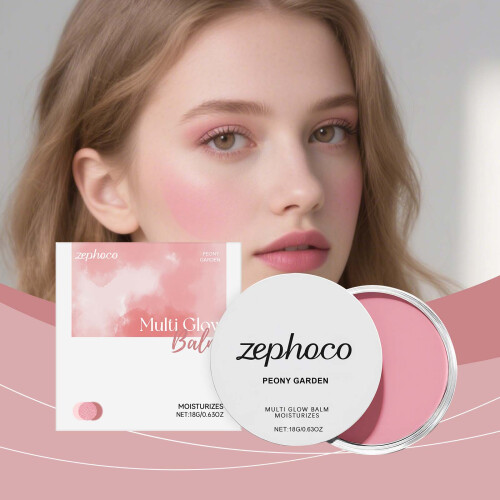 Peony Garden Blush Cream: Natural, Light, Smooth Finish 1