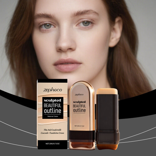 Natural Concealer Foundation Stick - Moisturizing & Brightening 1