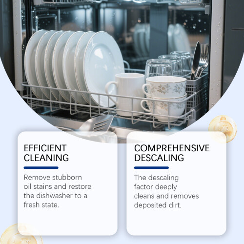 Jue Fish Dishwasher Tablets for Grease and Scale Removal 2