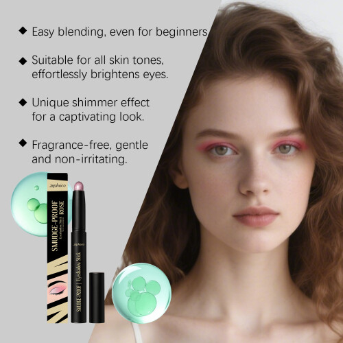 Sparkling Eyeshadow Pen: Rose, Sequins, Easy Apply, Natural Look 2