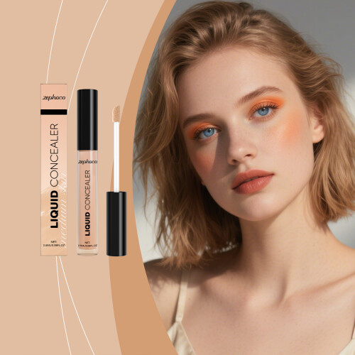 Long-Lasting Liquid Concealer for Moisturizing & Blemish Coverage 1