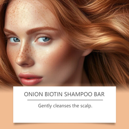 Onion Biotin Shampoo Soap, Volumizing & Softening, Moisturizing 2