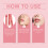 Purple Waterproof Lip Liner Natural Shape Lasting Smudge-Proof 6