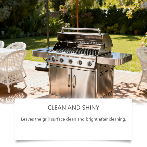 Barbecue Grill Cleaner for Burnt Stains & Grease 2