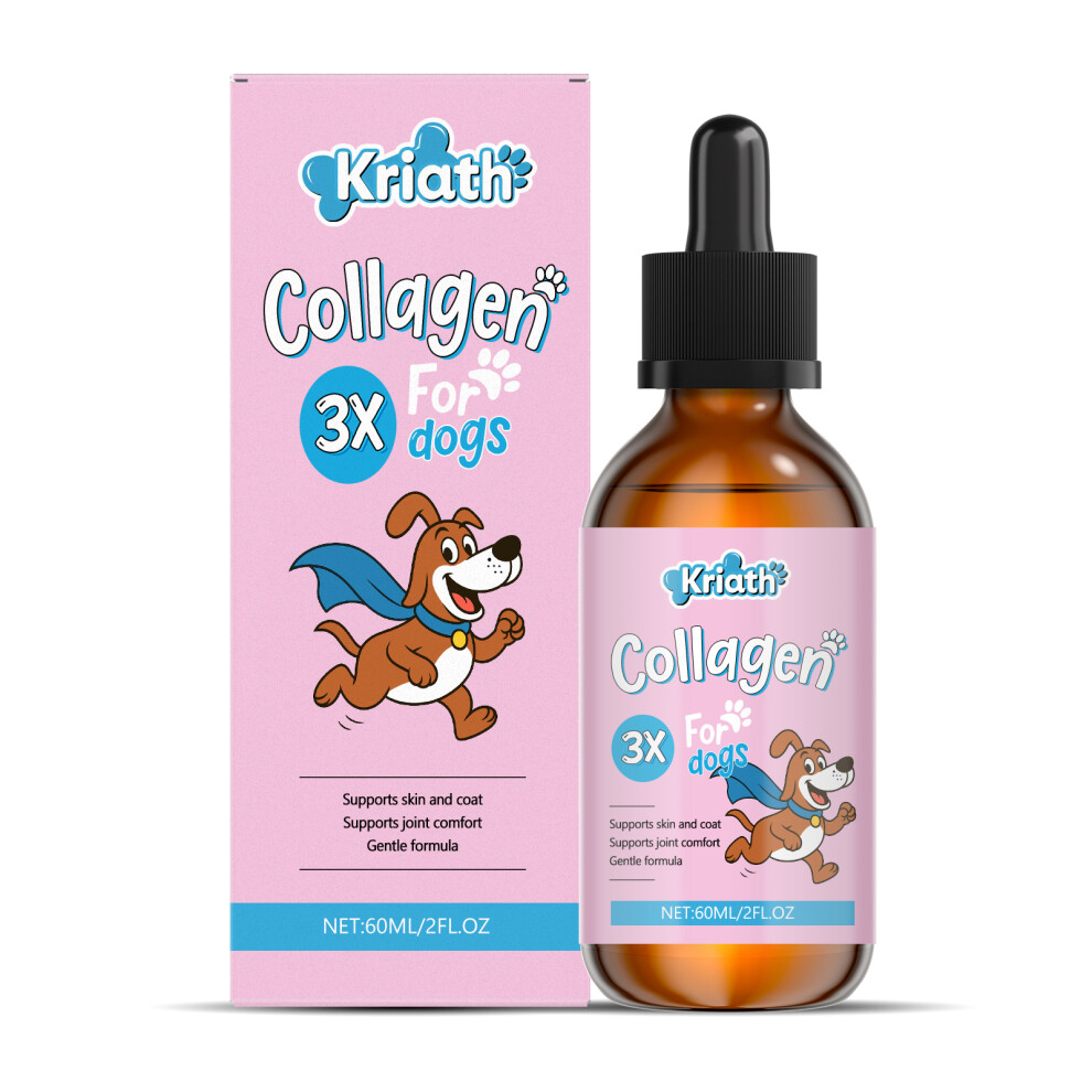 Dog Collagen Drops Mild Formula Hair & Skin Care Supplement