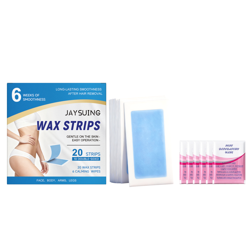 Gentle Hair Removal Wax Paper for Face & Body