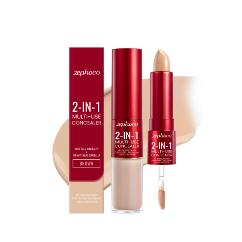 Brauner Feuchtigkeits-Spender: 2-in-1 Stift