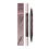 Dark Brown Two-In-One Liquid Eyebrow Pencil: 3D Shape, Natural 1