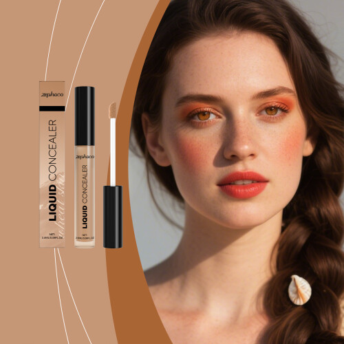 Wheat-Colored Liquid Concealer - Long-Lasting, Hydrating, 3D Finish 1