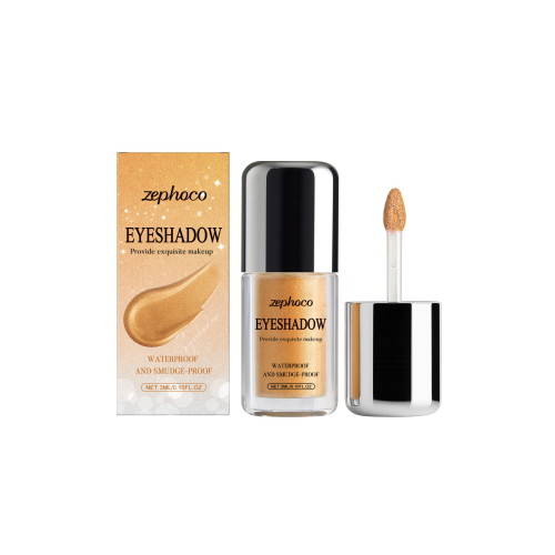 Glitter Gold Liquid Eyeshadow Non-Smudging Daily Eye Makeup