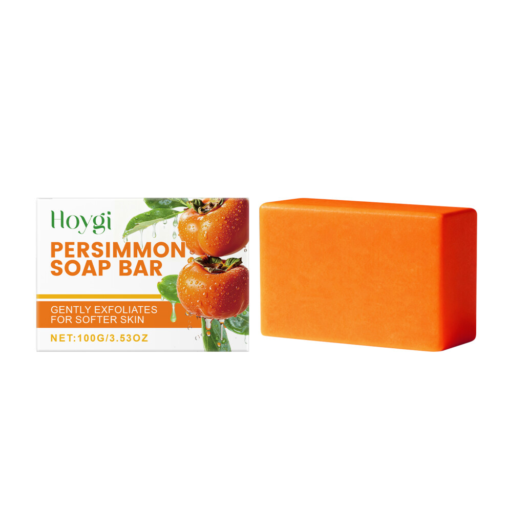 Persimmon Moisturizing Bath Soap Gently Cleanses and Nourishes Skin