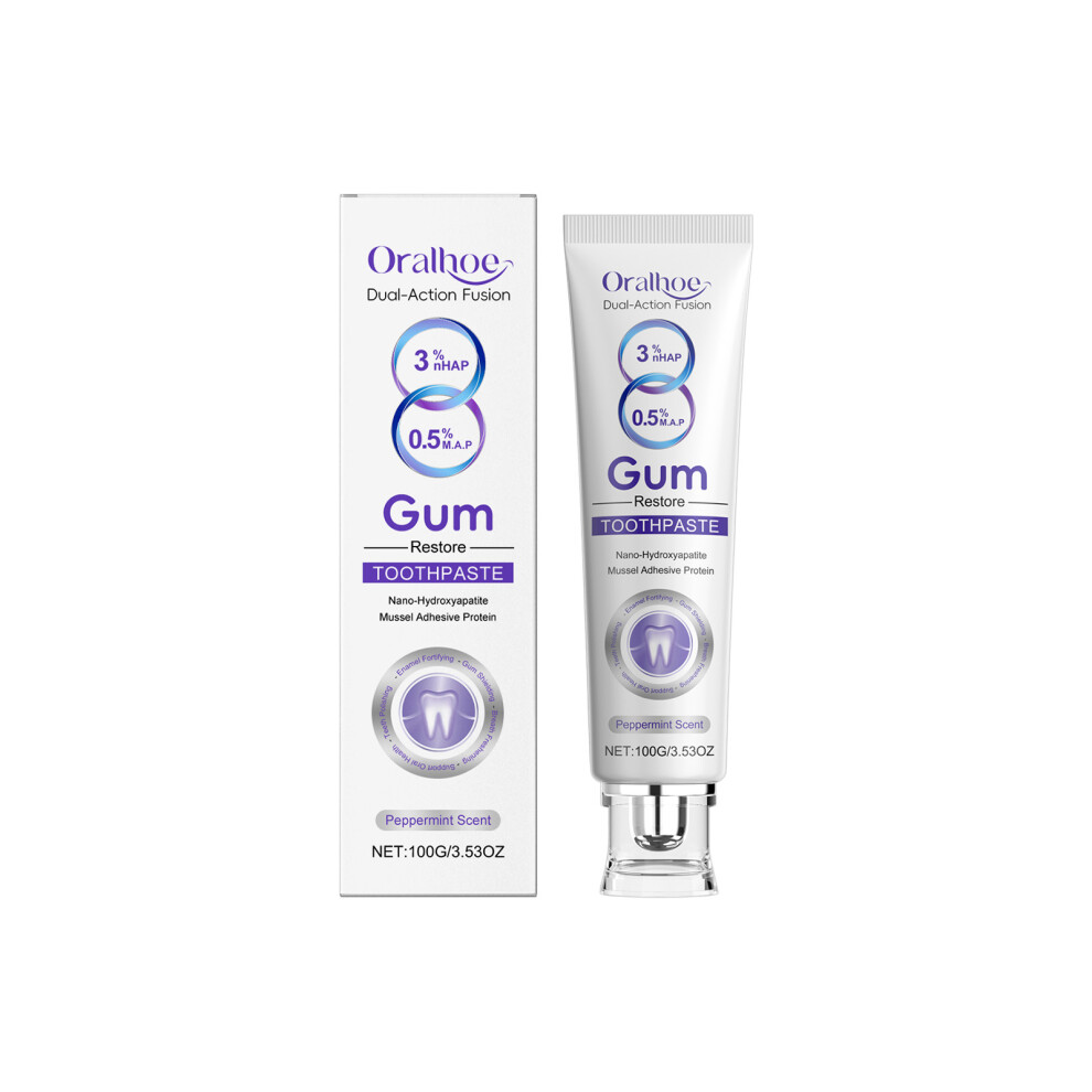 Mild Toothpaste: Cleans, Removes Stains & Tartar, Freshens Breath