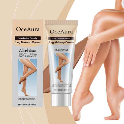 Dark-Toned Leg Concealer - Natural, Light & Non-Sticky 1