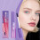 Rosa Peel-Off Lipgloss Samt Matt leicht haltbar 10
