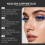 Blaue Wimperntusche, natürliche Locken, wischfest 12