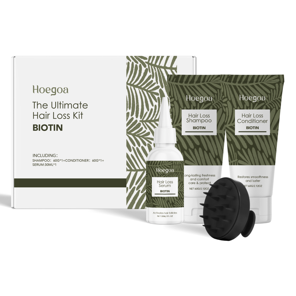 Hoegoa Nourishing Hair Care Set: Moisturize, Smooth, Fresh Scalp
