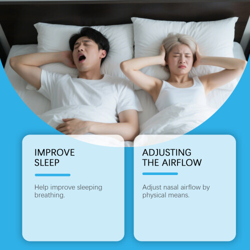 Silicone Magnetic Nose Clip for Snoring Relief 2