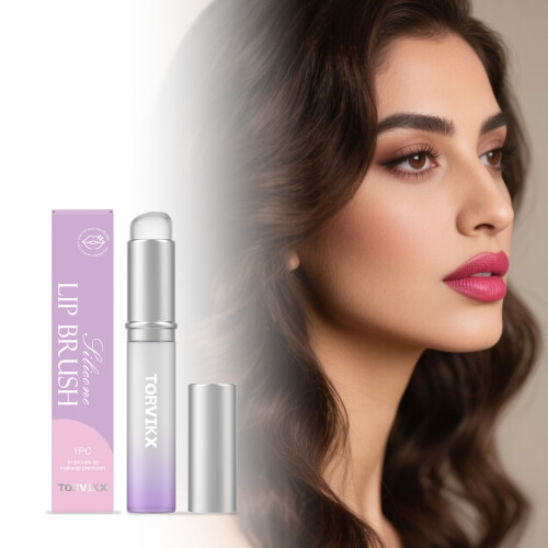 Silicone Lip Brush: Even Application, Easy Clean, Durable & Convenient 1
