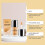 Glitter Gold Liquid Eyeshadow Non-Smudging Daily Eye Makeup 10