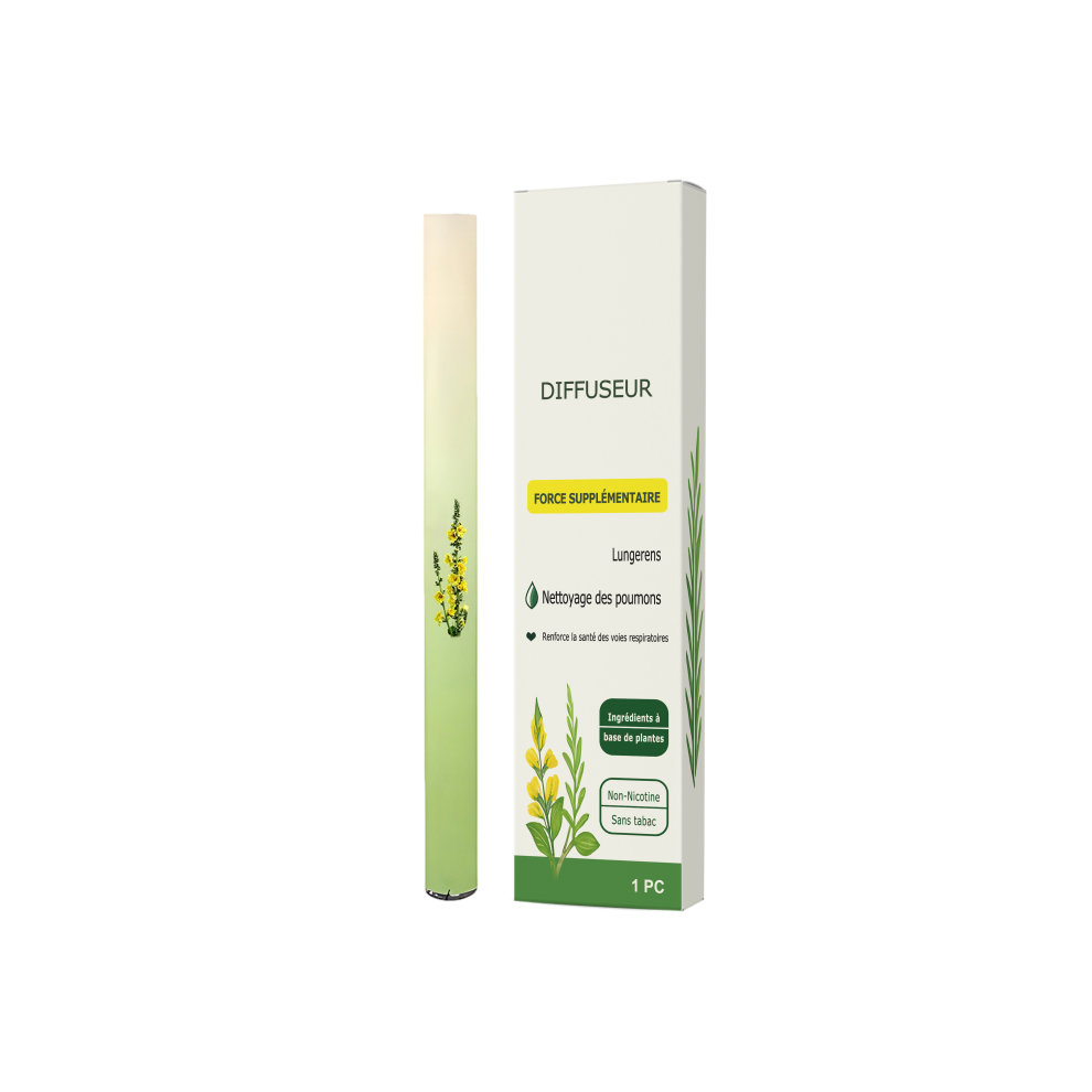 Herbal Breathing Stick with Plant Essence for Daily Nourishment