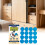 Convenient Cockroach Bait Stickers for Kitchen & Bathroom Corners 2