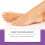 Lavender Keratin Foot Mask: Moisturizes & Smooths Feet, Single-Use 3