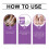 Lavender Keratin Foot Mask: Moisturizes & Smooths Feet, Single-Use 6