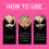 Self-Adhesive Breathable Anti-Slip Reusable Chest Patch Set 6