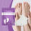 Lavender Keratin Foot Mask: Moisturizes & Smooths Feet, Single-Use 2