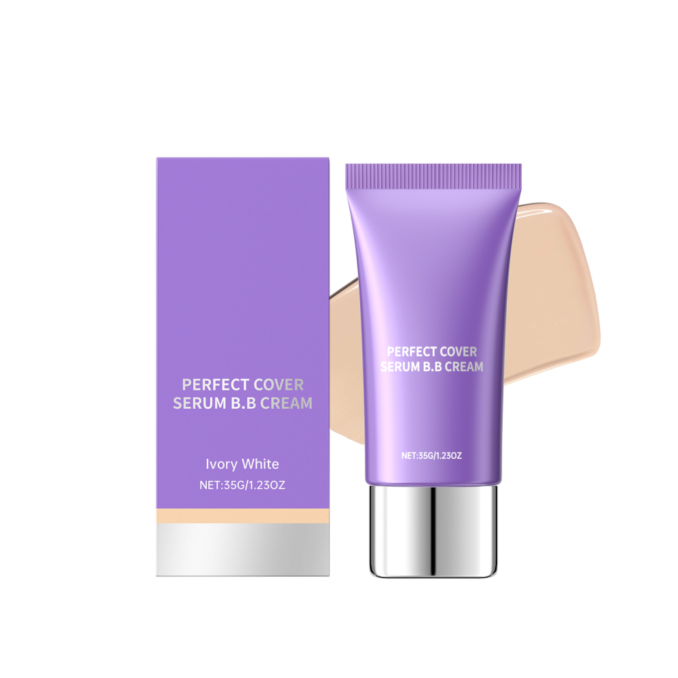 Ivory White Moisturizing BB Cream: Light, Concealing, Long-Lasting