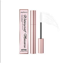 Weiße Mascara für lange, wasserfeste Wimpern